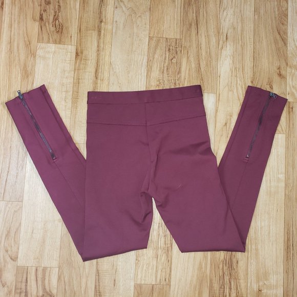 NEW BCBG Max Azria "Christopher" Zippered Leggings - Picture 6 of 9